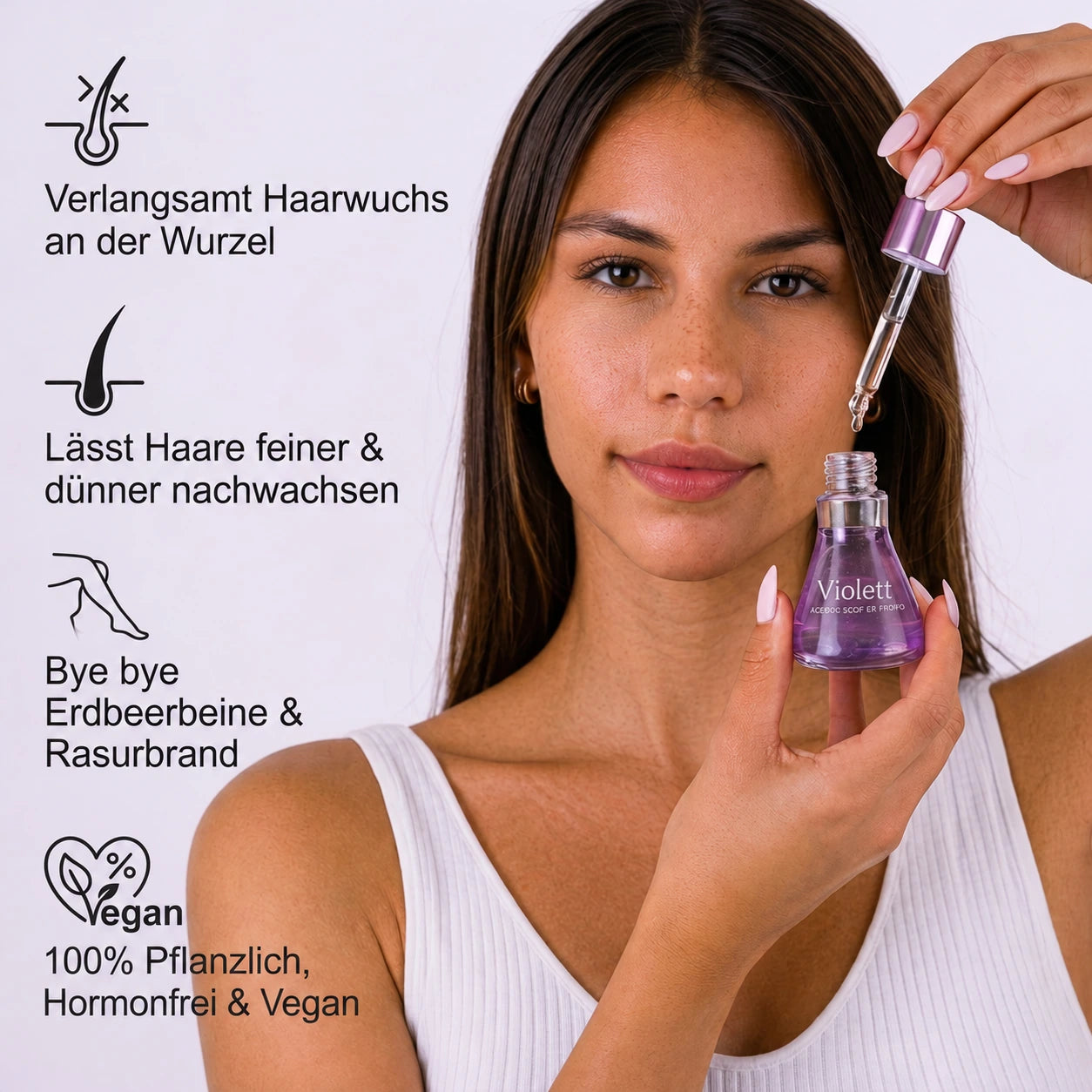 Violett – Pflanzlicher Haarwuchsstopp