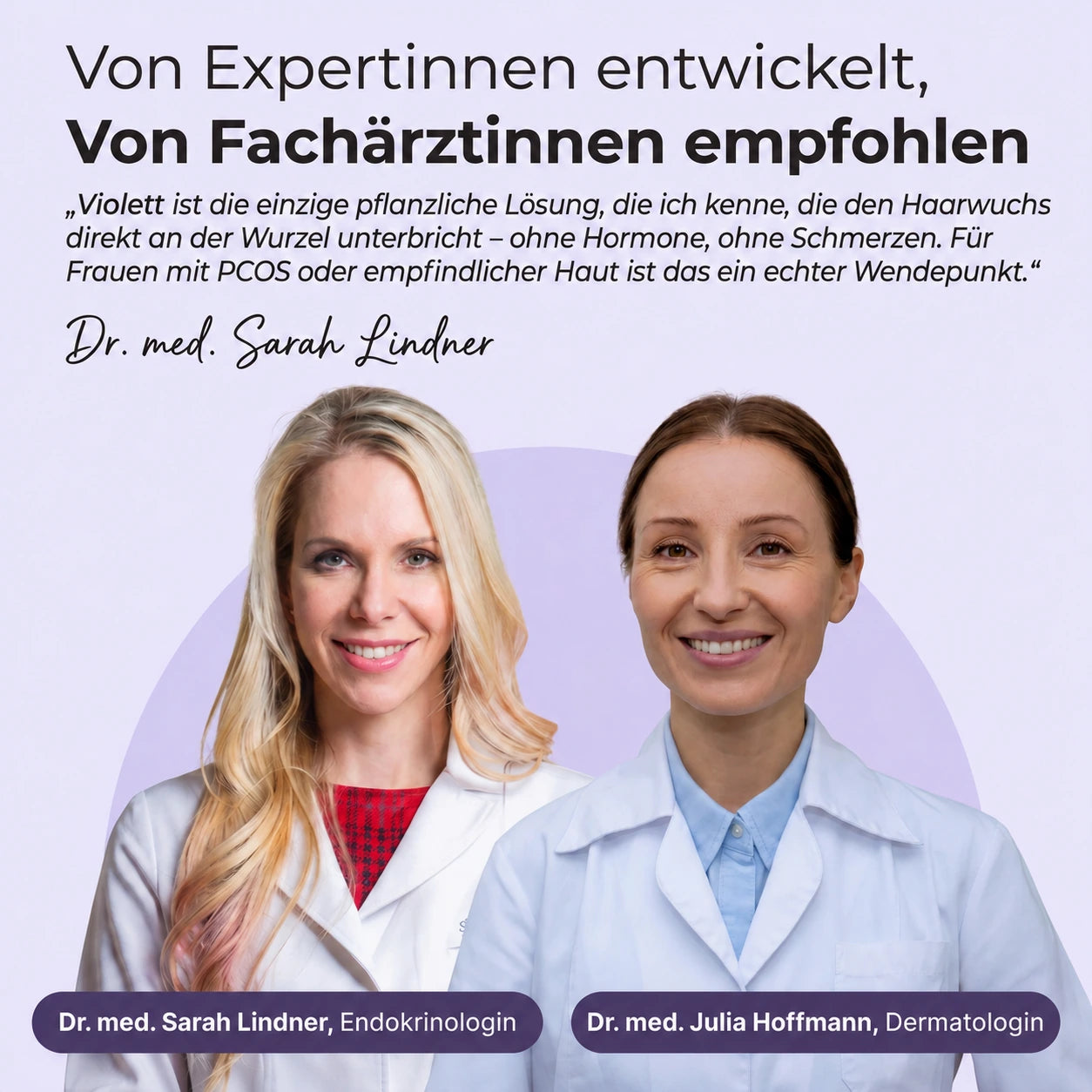 Violett – Pflanzlicher Haarwuchsstopp