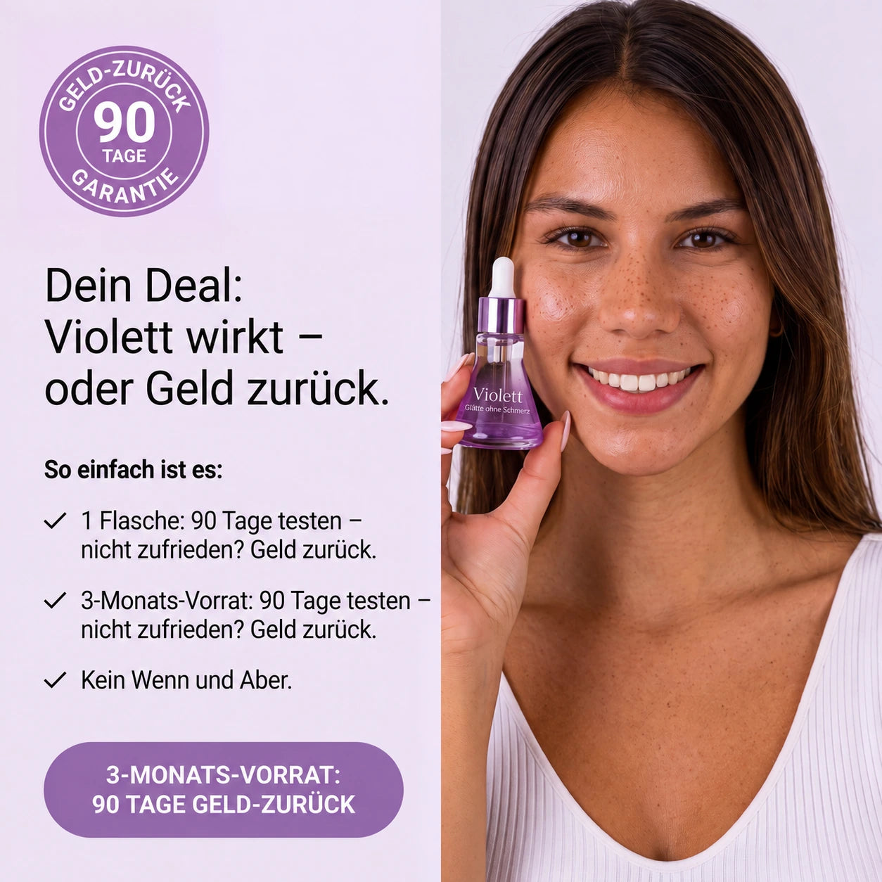 Violett – Pflanzlicher Haarwuchsstopp